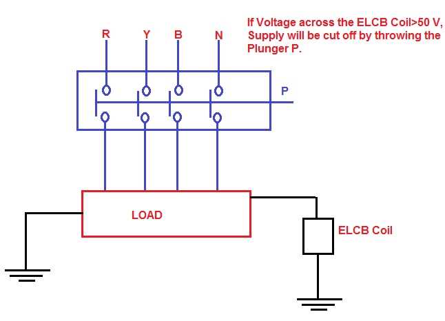 leakage switch schematic diagram
