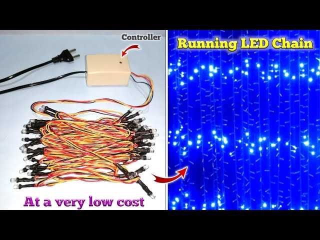 led chain light circuit diagram