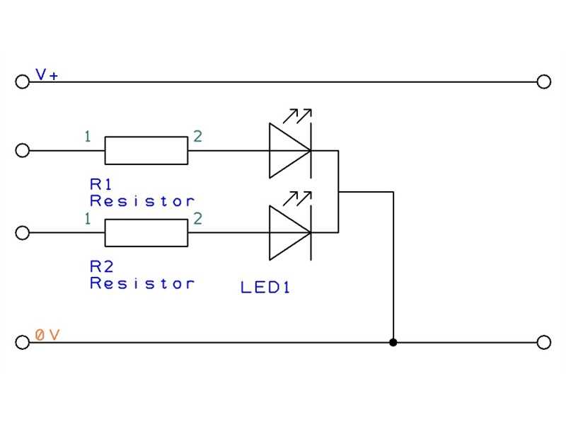 led on circuit diagram