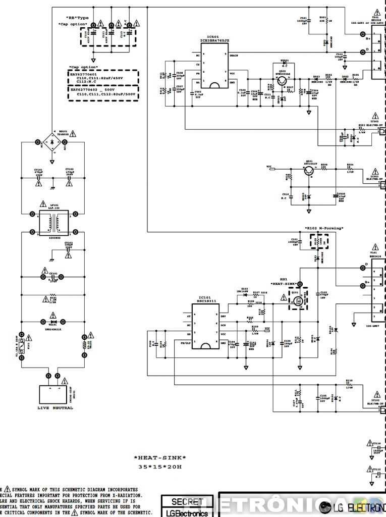 lg kp500 schematic diagram