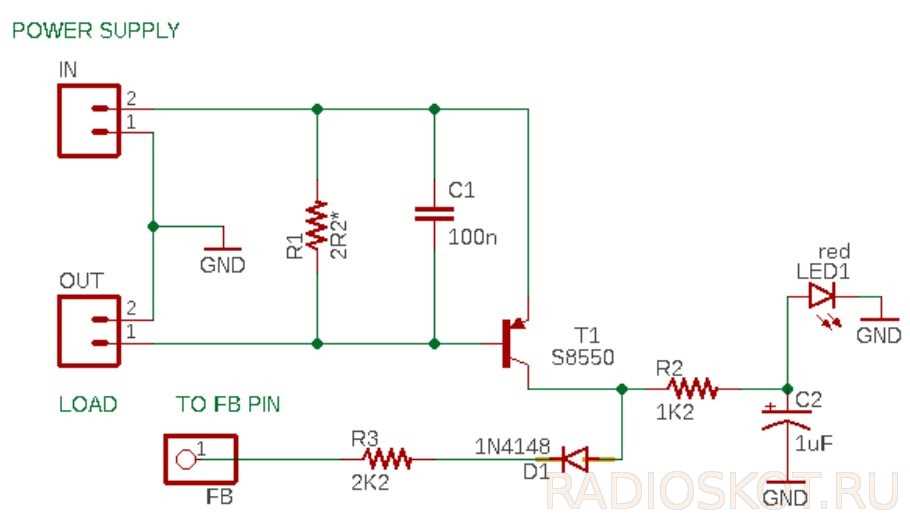 lm2596 schematic diagram