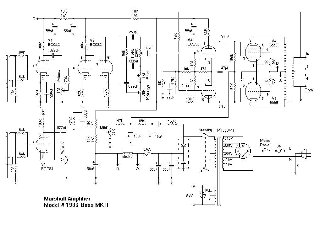 marshall mg30fx schematic diagram