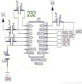 max3232 circuit diagram
