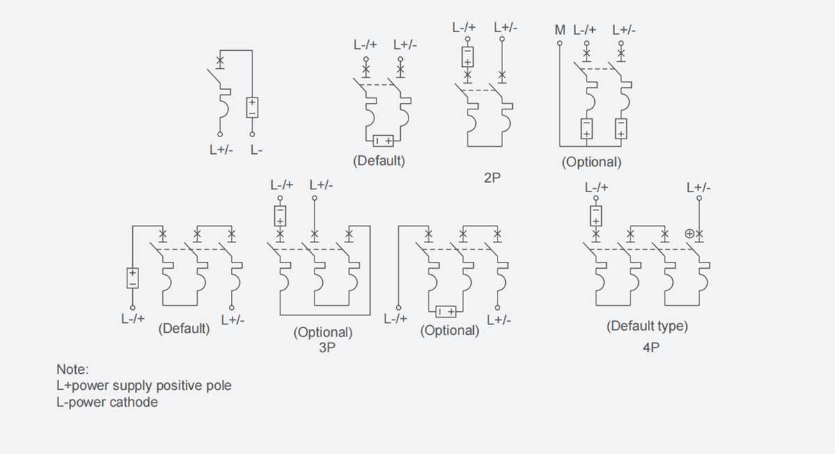 mcb circuit breaker diagram