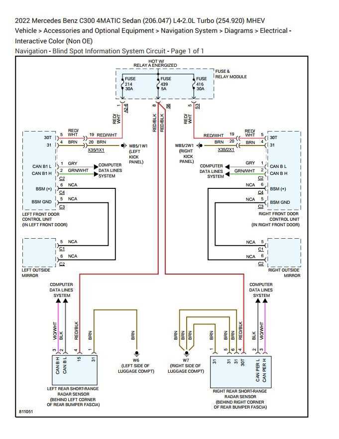 mercedes benz wiring diagram