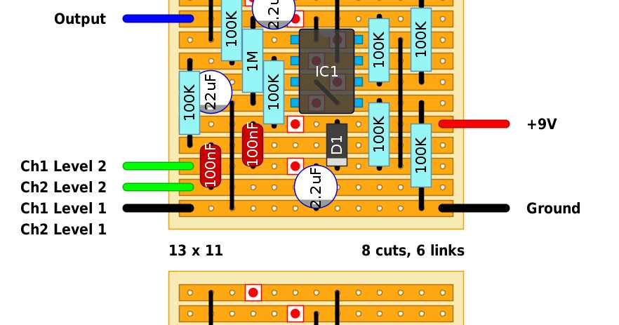 mini mixer schematic diagram