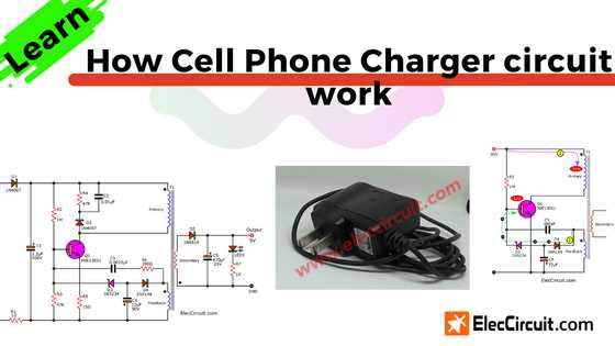 mobile charger circuit diagram free download