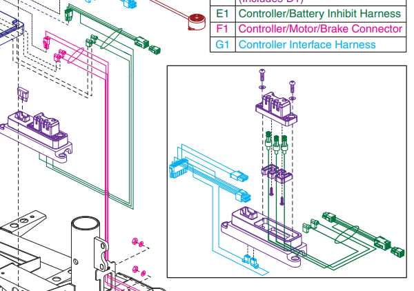mobility scooter schematic diagram
