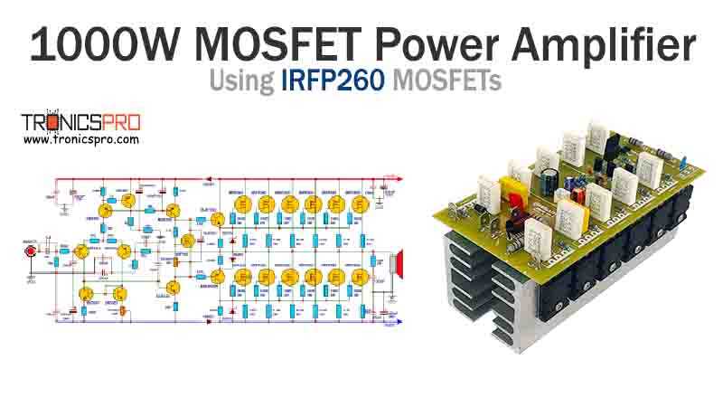 mosfet amplifier circuit diagram