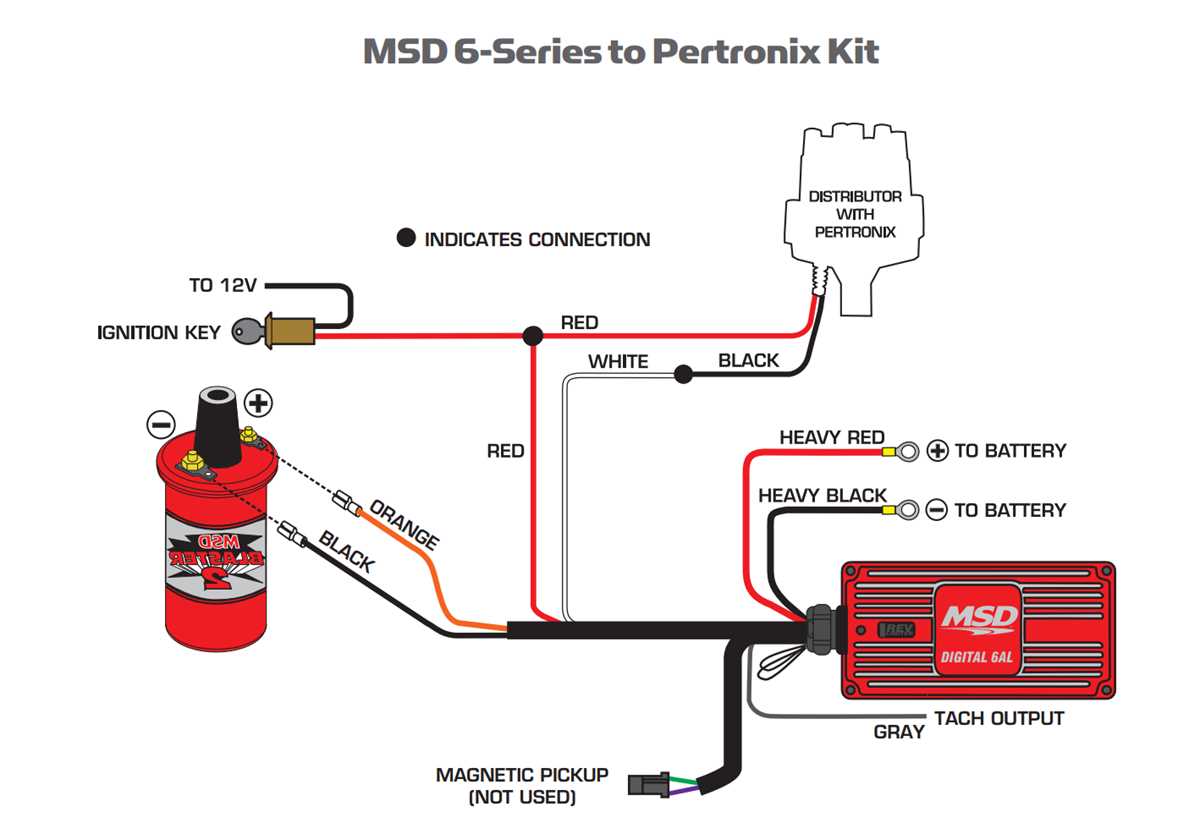 msd ready to run distributor wiring diagram