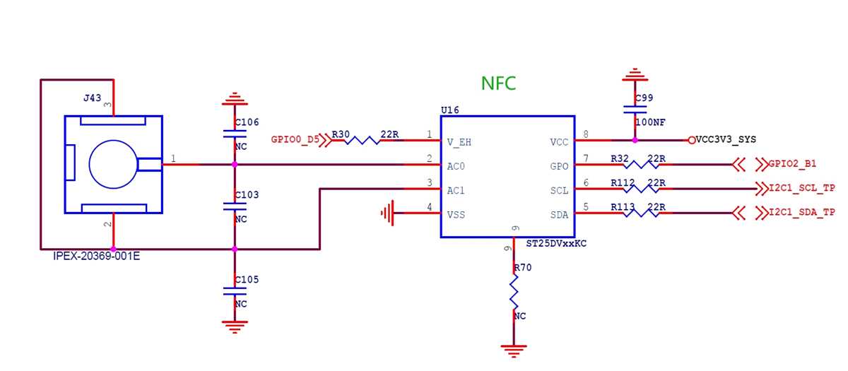 nfc circuit diagram
