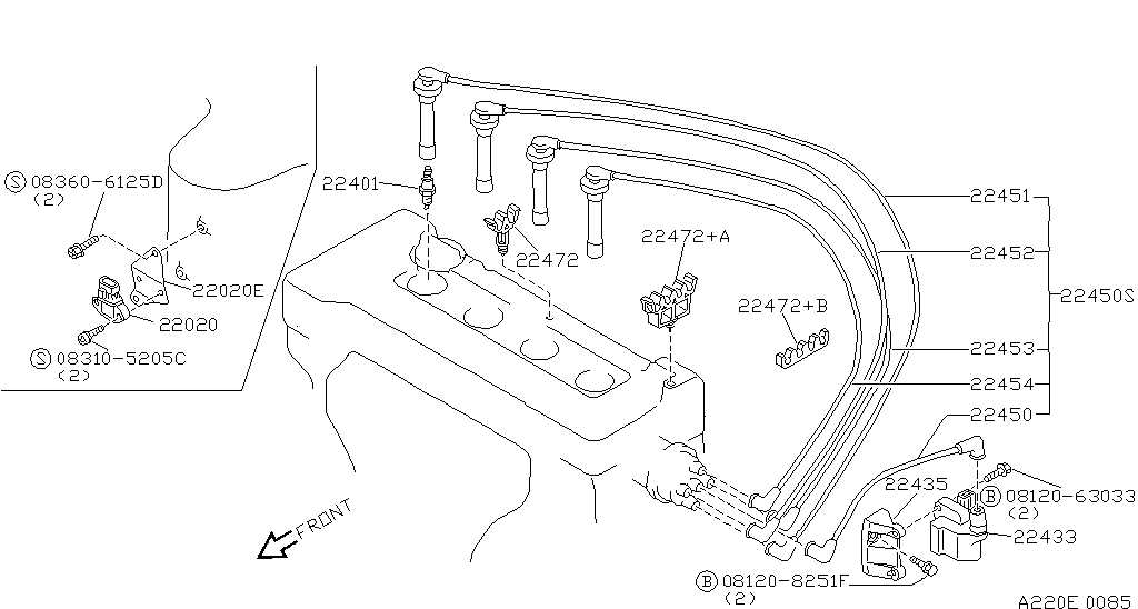 nissan ignition coil wiring diagram
