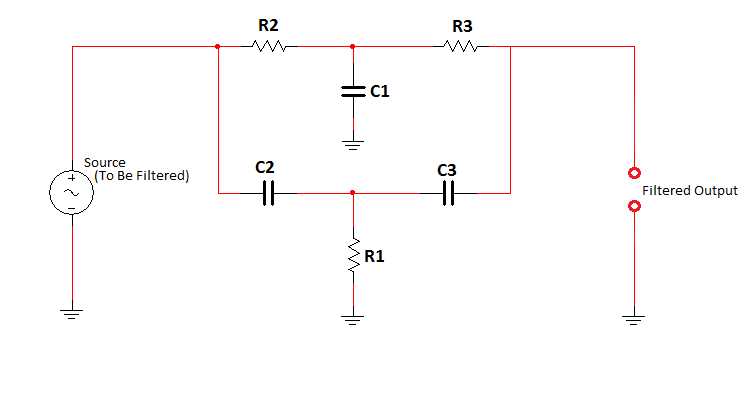 notch filter circuit diagram