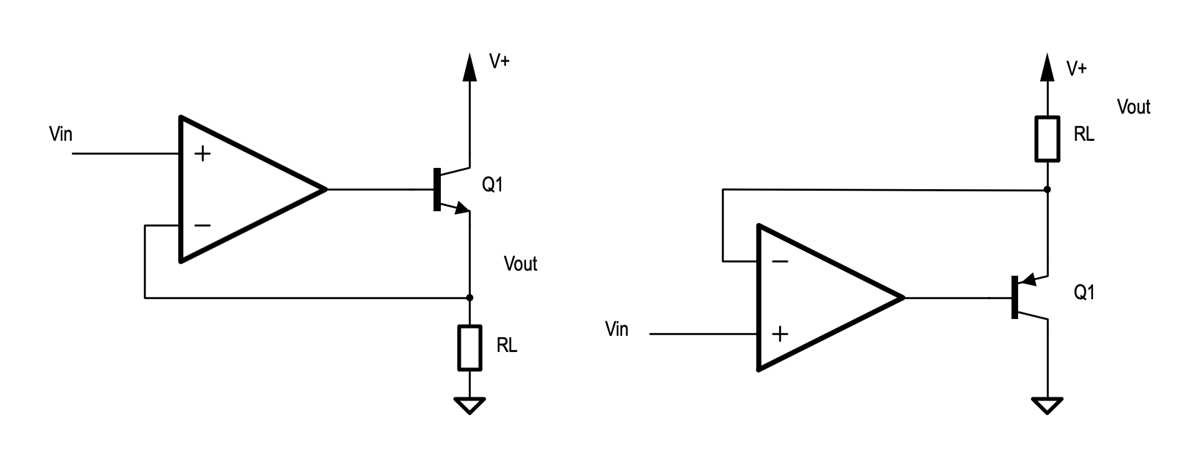 op amp schematic diagram transistor