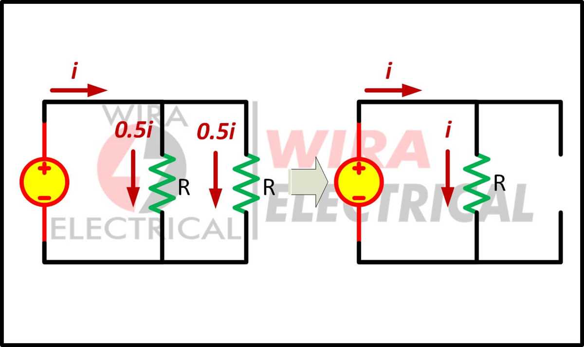 open circuit and short circuit diagram