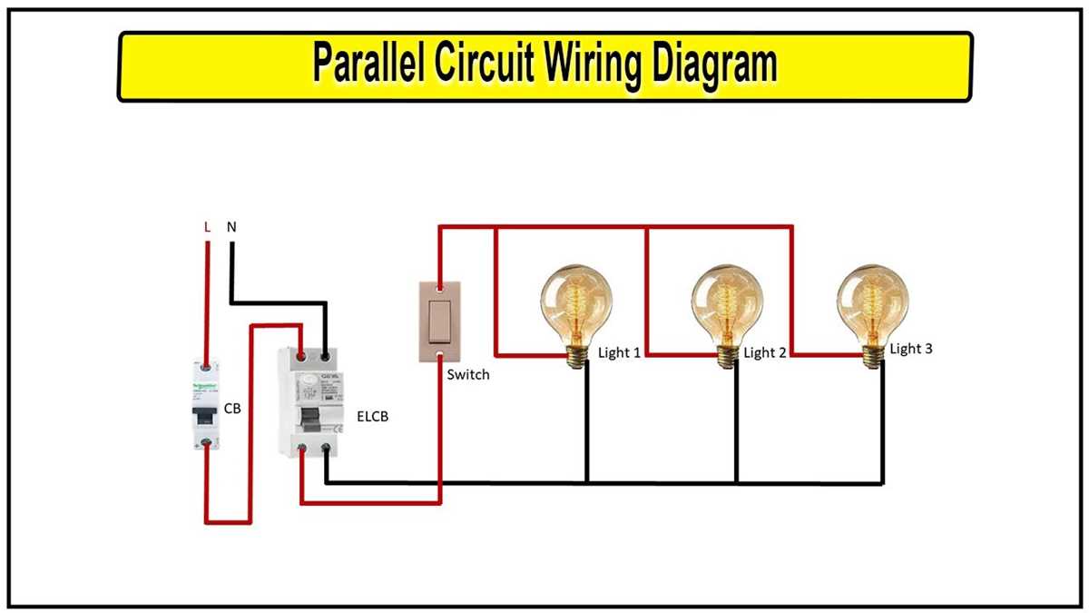 parallel electrical circuit diagram