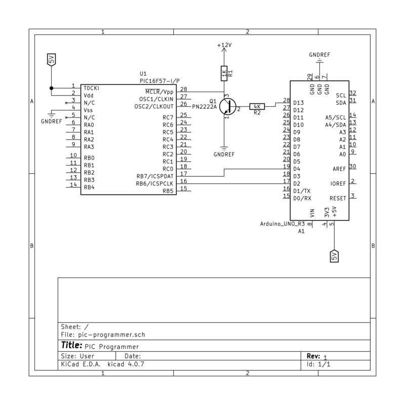 pic programmer circuit diagram and software