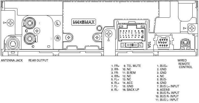 pioneer stereo wiring diagram