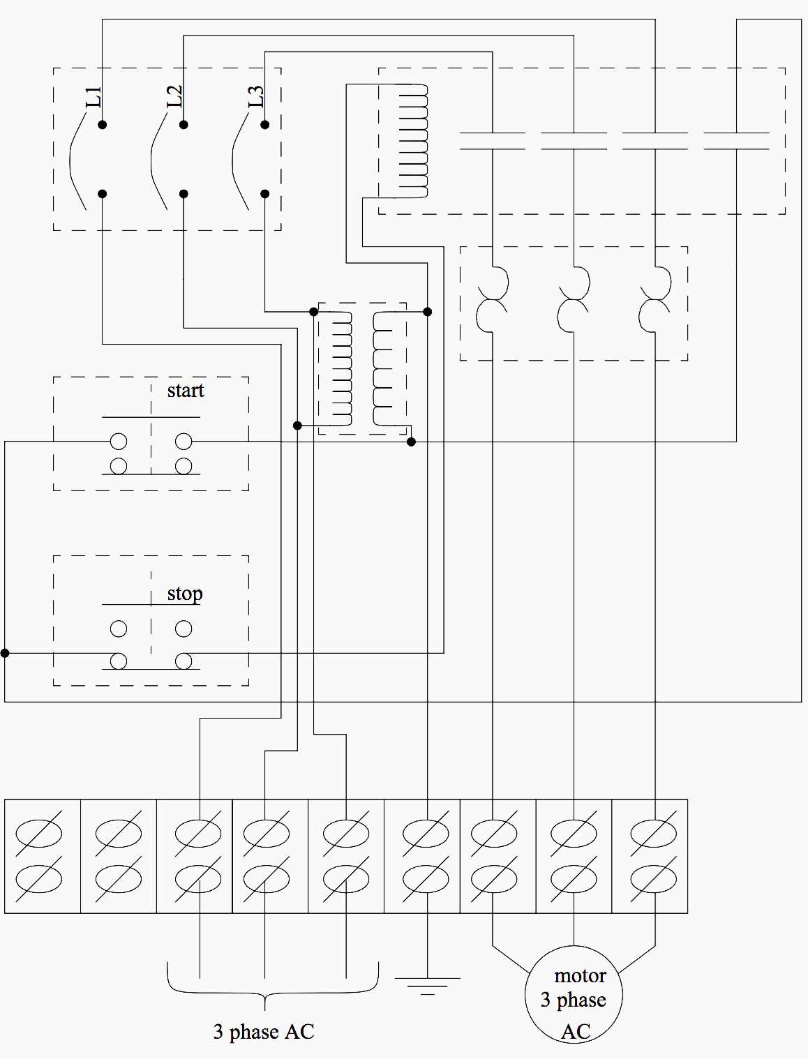 plc electrical wiring diagram