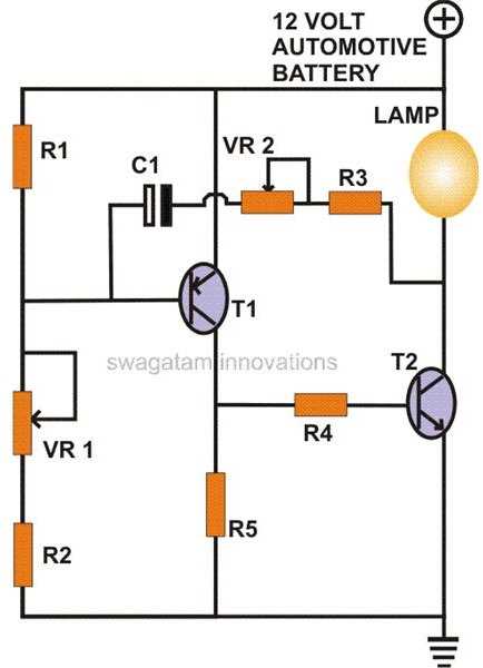 police light circuit diagram