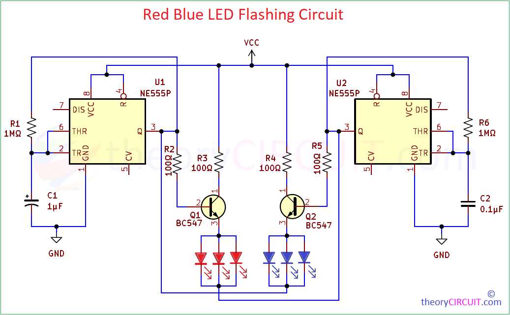 police light circuit diagram