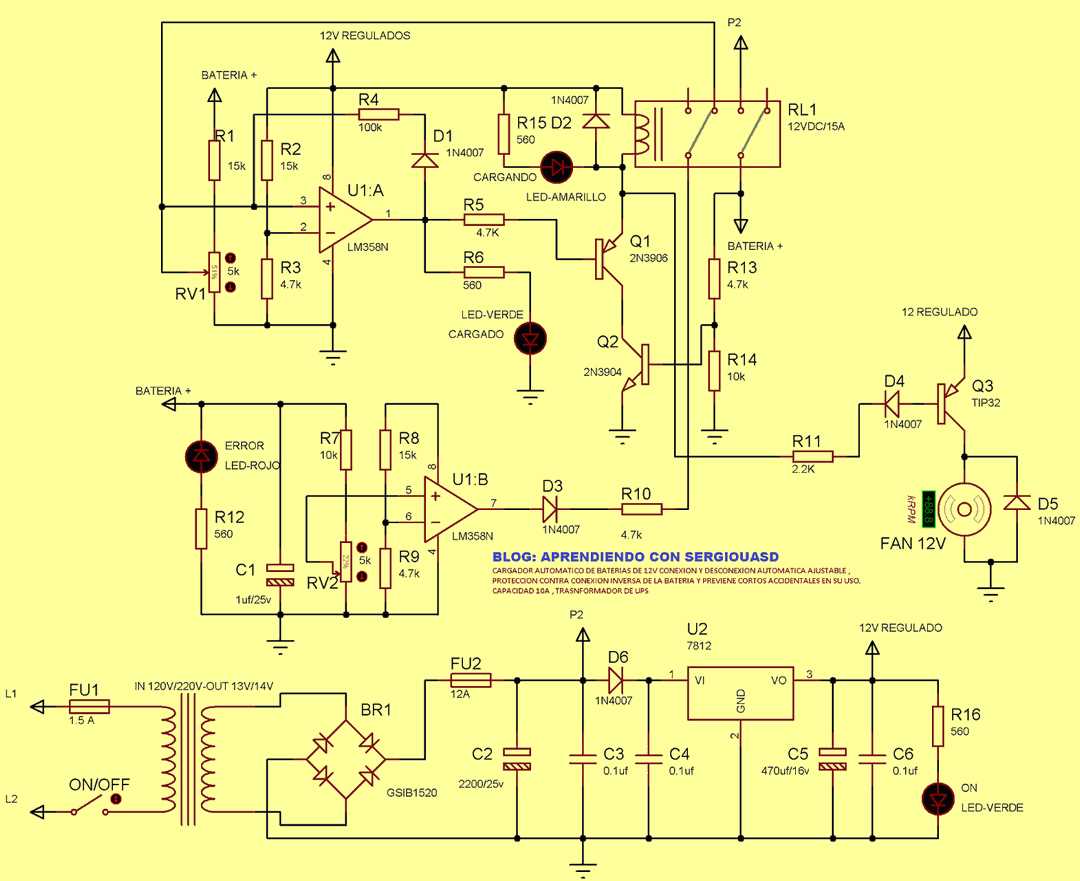 power bank mobile charger circuit diagram