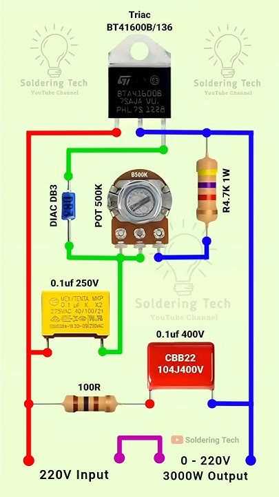 power regulator circuit diagram