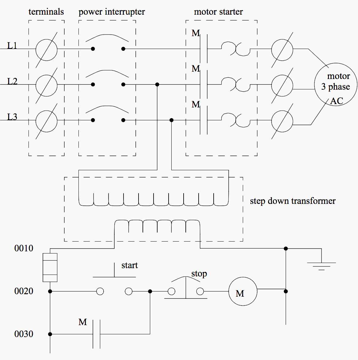 power schematic diagram