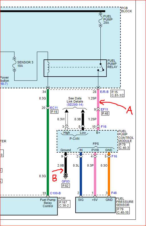 precision fuel pump wiring diagram