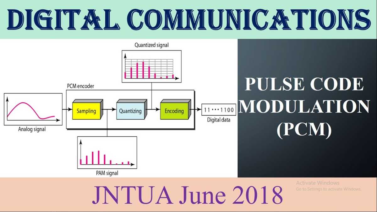 pulse code modulation circuit diagram