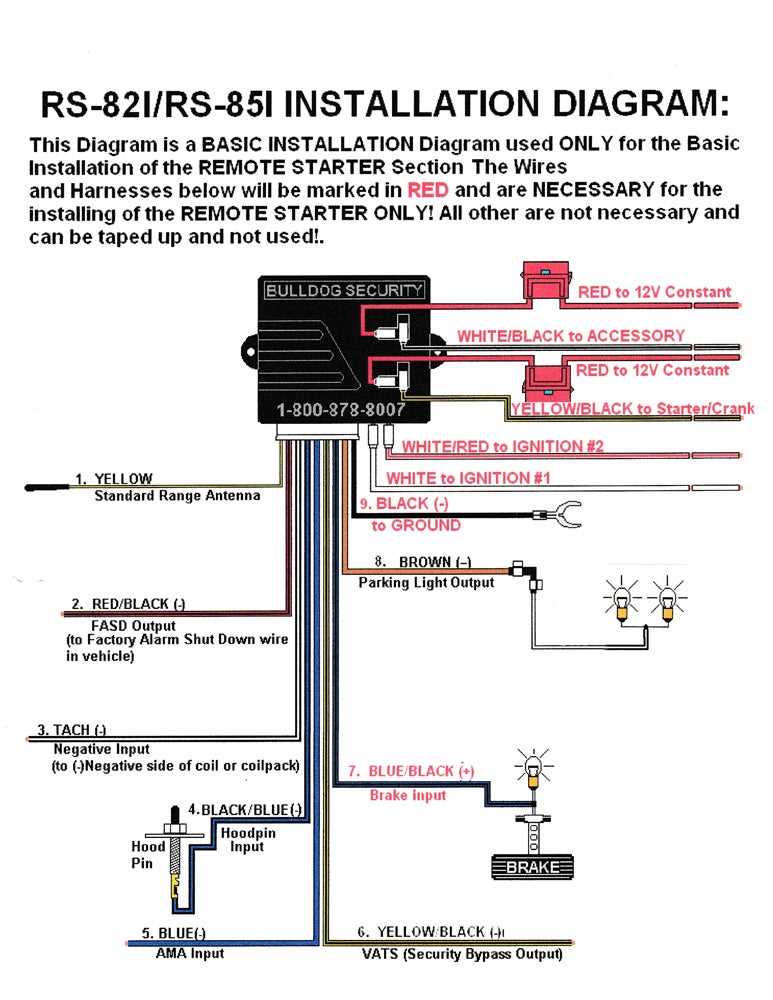 remote start wiring diagrams