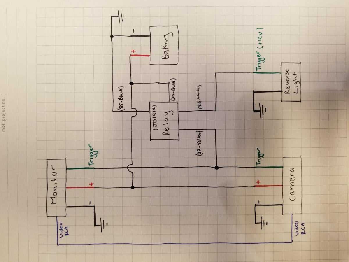 reverse light wiring diagram