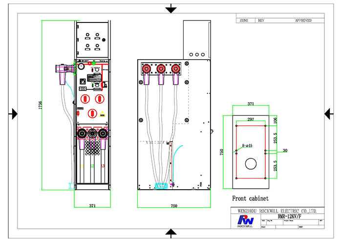 rmu 11kv ring main unit circuit diagram