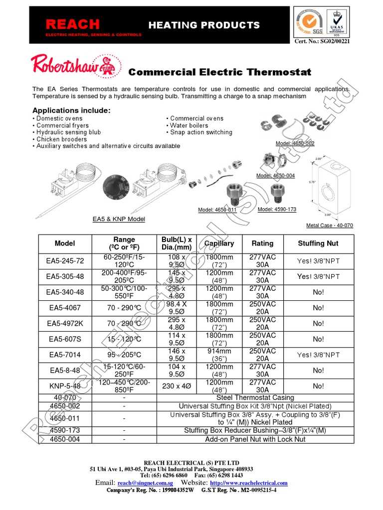 robertshaw thermostat wiring diagram