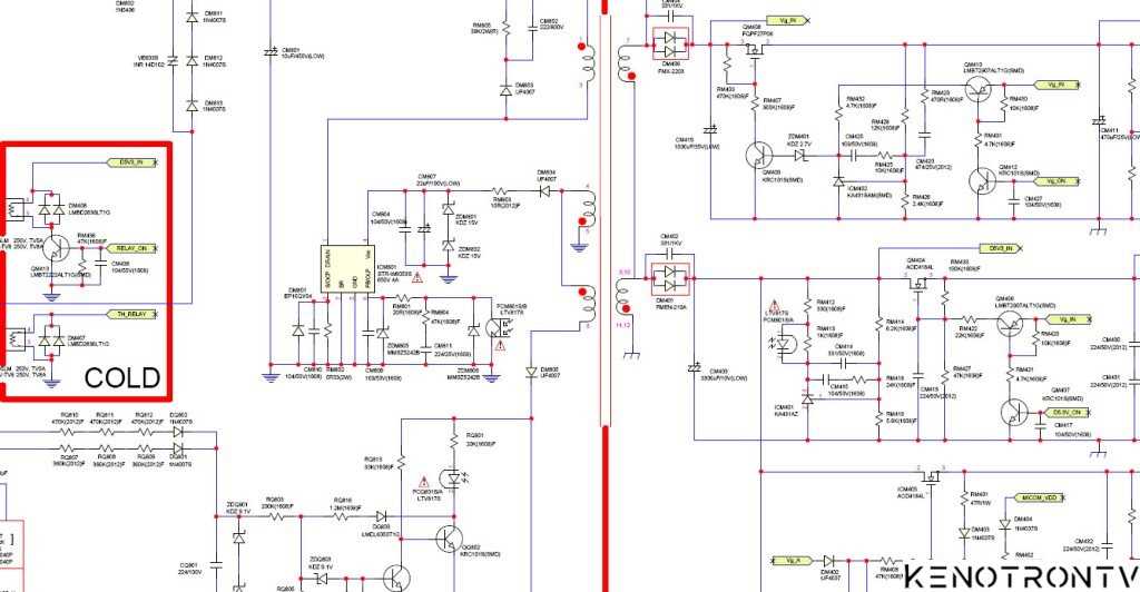 samsung lcd tv power supply schematic diagram