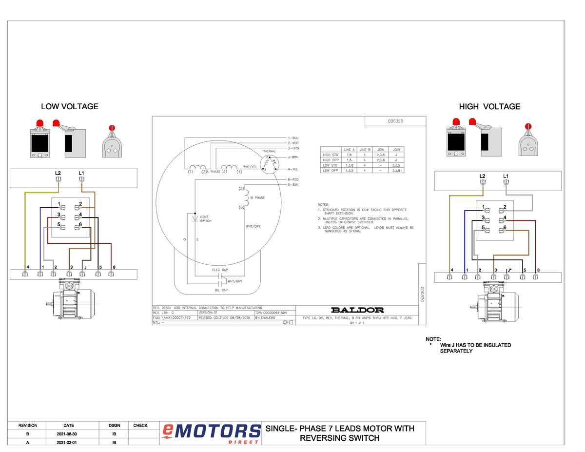 schematic 5 wire motor wiring diagram