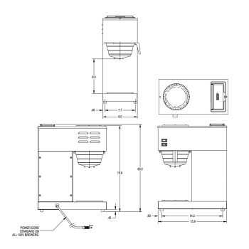 schematic bunn coffee maker parts diagram