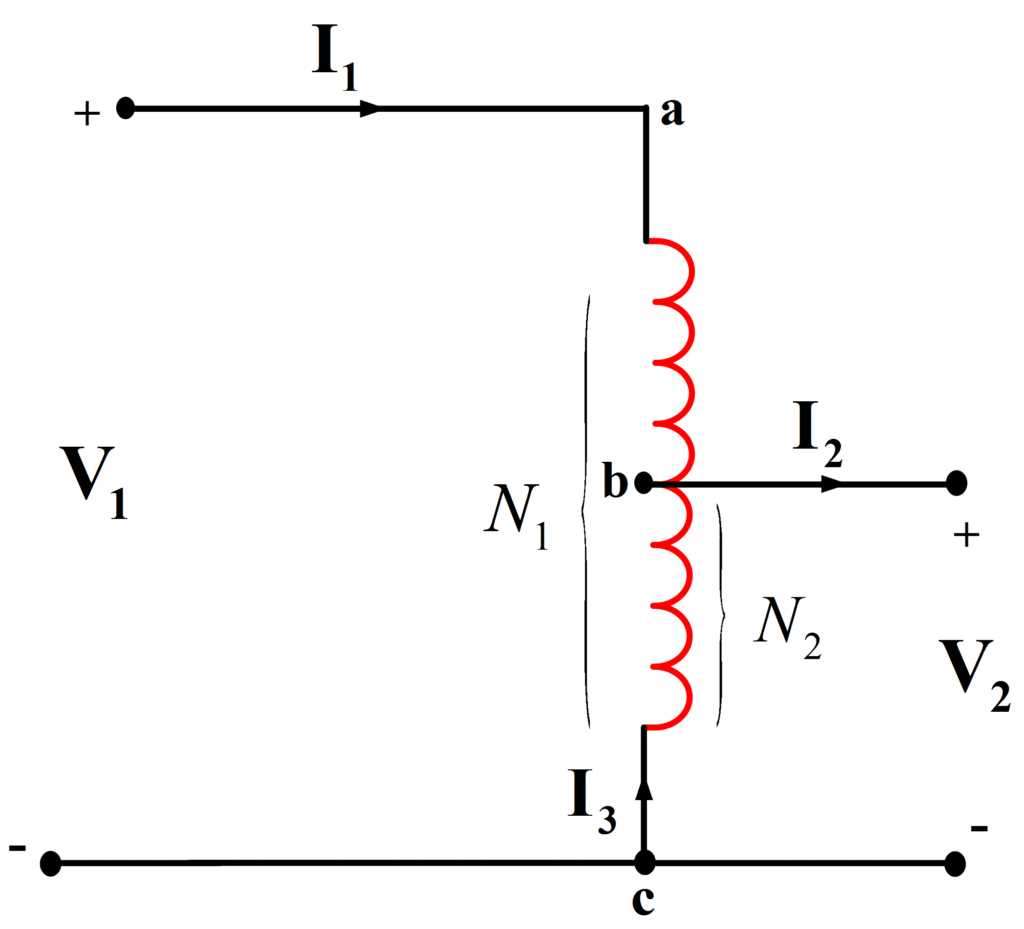 schematic diagram 1 1 autotransformer