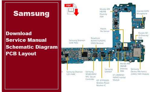 schematic diagram cell phone