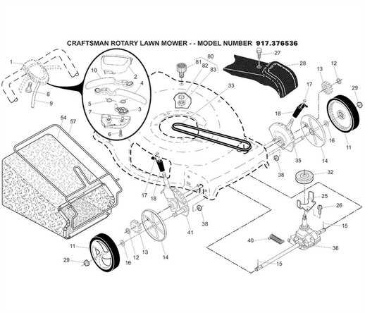 schematic diagram craftsman lawn mower model 917.377532