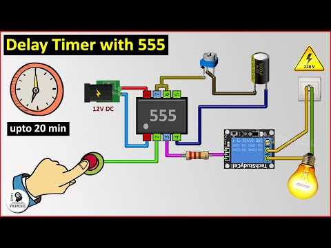 schematic diagram for a timer