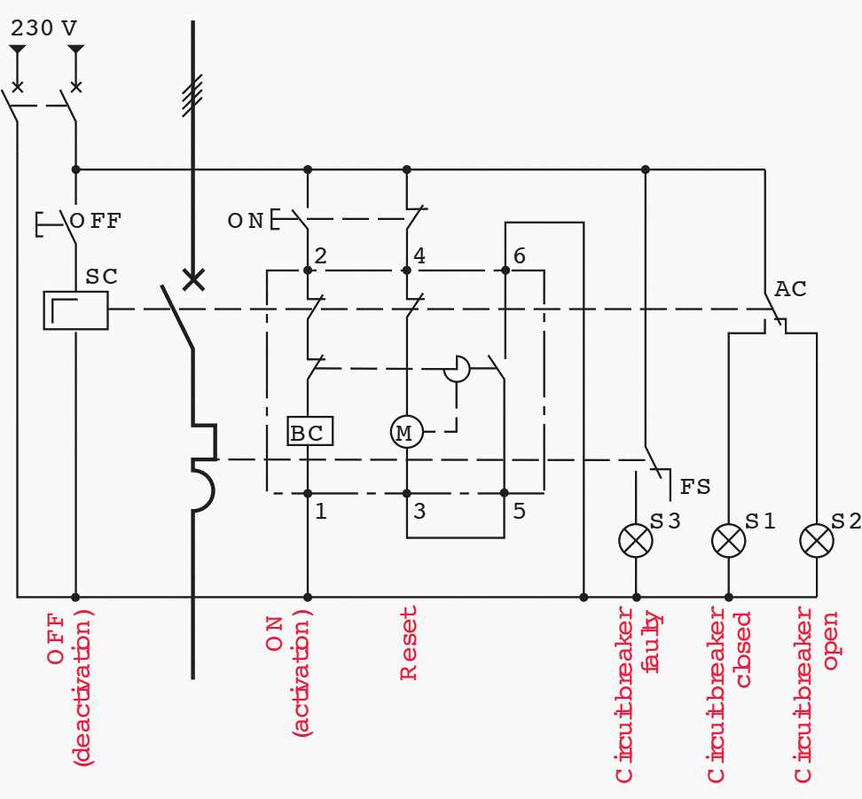 schematic diagram for emergency stop button
