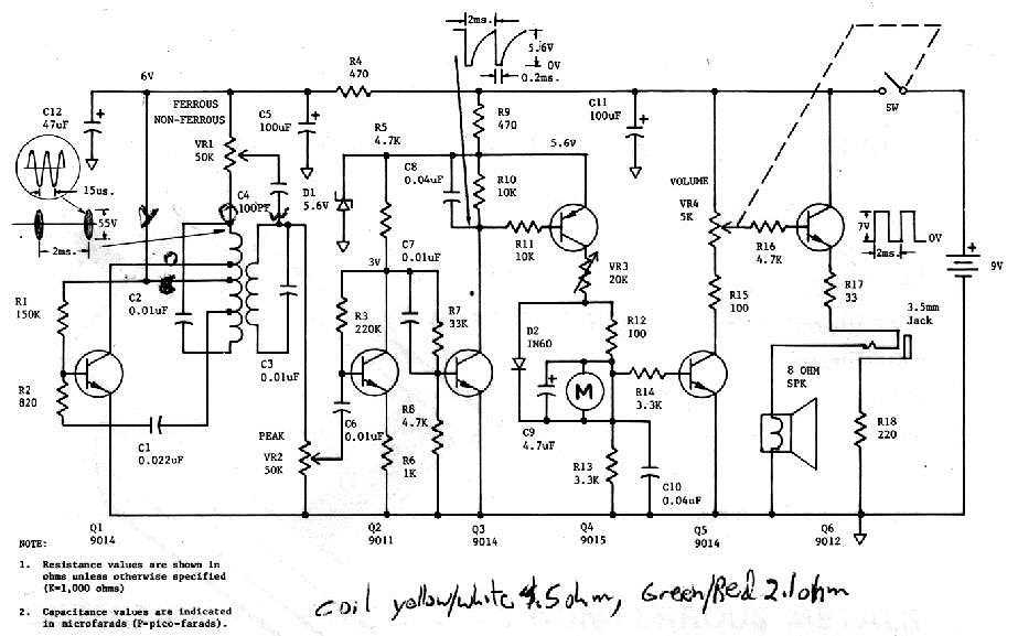 schematic diagram for micronta dmm 22 191 on off switch