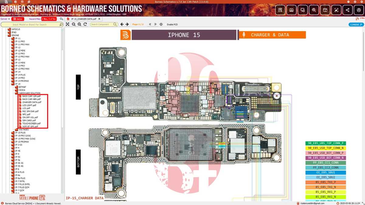 schematic diagram iphone 6