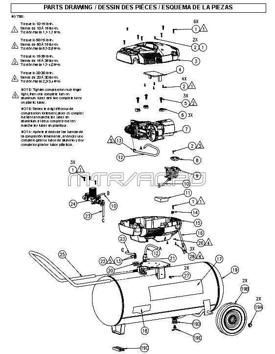 schematic diagram kobalt air compressor