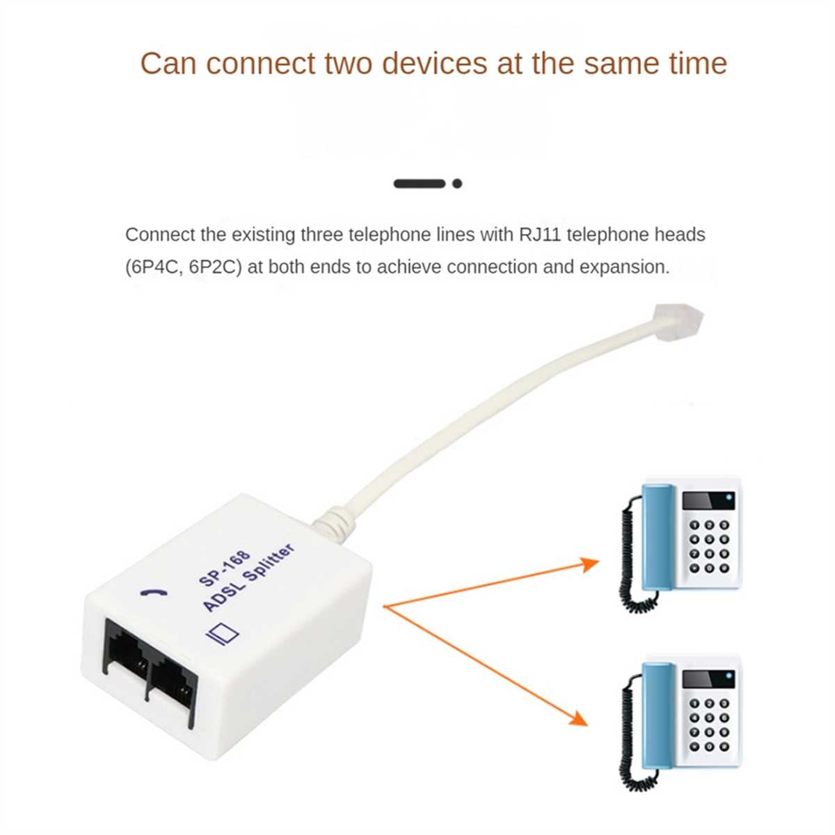 schematic diagram of a typical adsl spliter