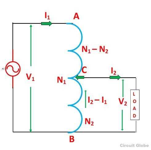 schematic diagram of autotransformer starter