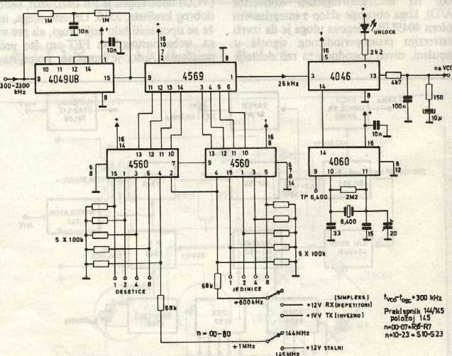schematic diagram of fm transmitter circuit