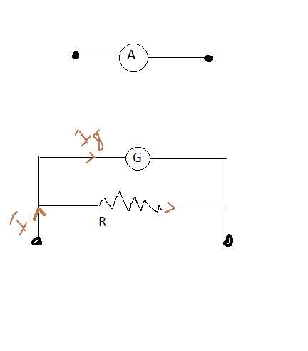schematic diagram of galvanometer