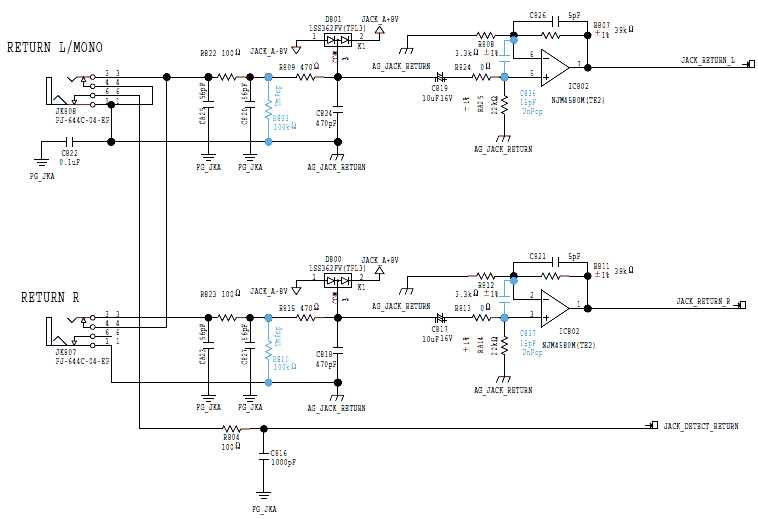 schematic diagram roland model ga40 amplifier